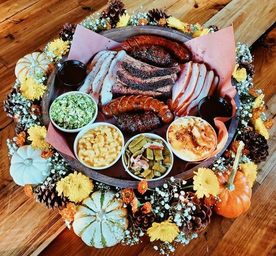 Get Thanksgiving dinner from any of several local spots offering Thanksgiving takeout this year... Like Hutchins BBQ in McKinney!