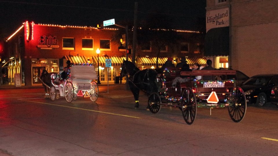 Brazos Carriage is a favorite among the carriage rides Dallas offers! 