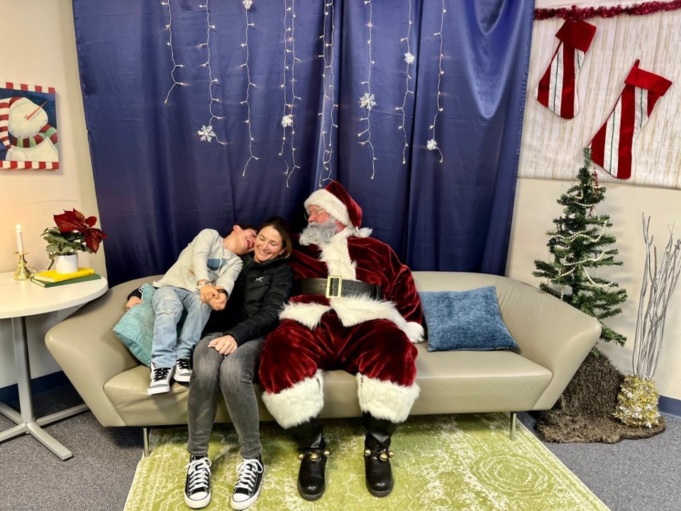 Local North Texans with disabilities enjoy a special Sensory Santa experience at North Texas nonprofit organization Ability Connection.