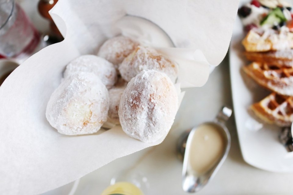 Beignets De Paris at Toulouse Cafe. This is the breakfast of breakfasts if you have a sweet tooth.