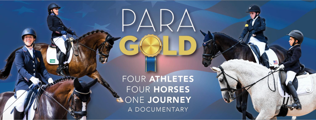 documentary ParaGold, award-winning Filmmaker, Ron Davis, that follows four Paralympian equestrians as they qualify for the 2020 Tokyo Games that took place in 2021, maingait