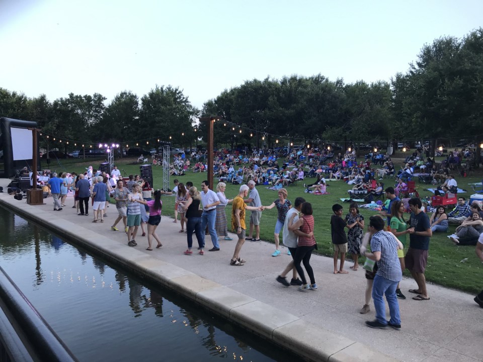 2019 Addison After Dark Dancing