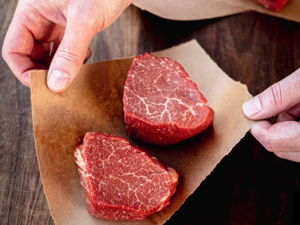 Top-quality beef from Local Yocal's ranch