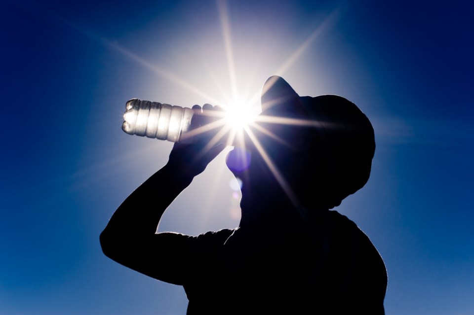 Young,Boy,Drinks,Water,From,A,Bottle