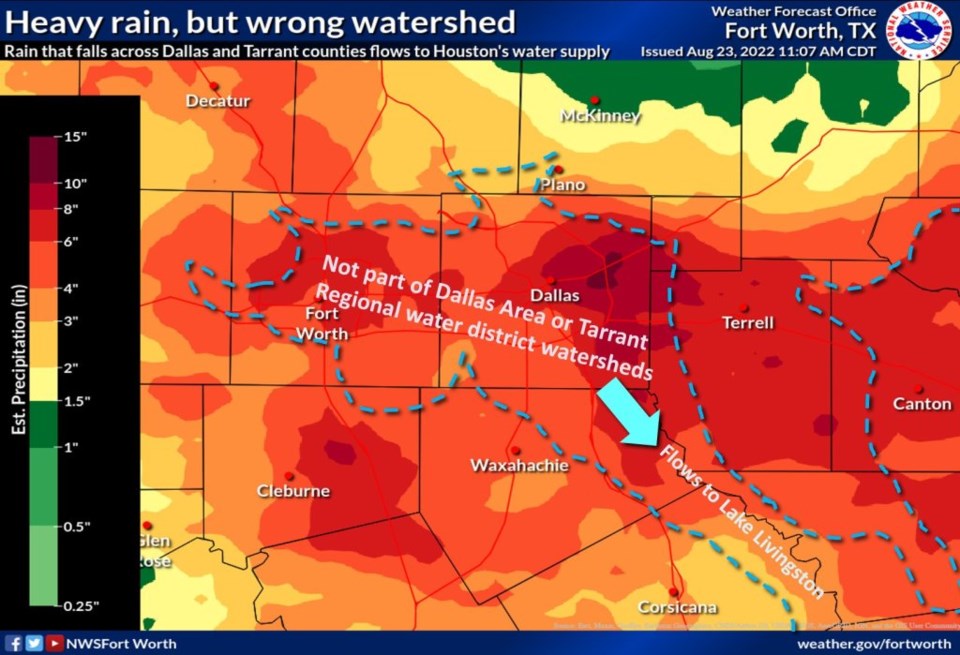 The recent rains didn't do much to help with the ongoing drought