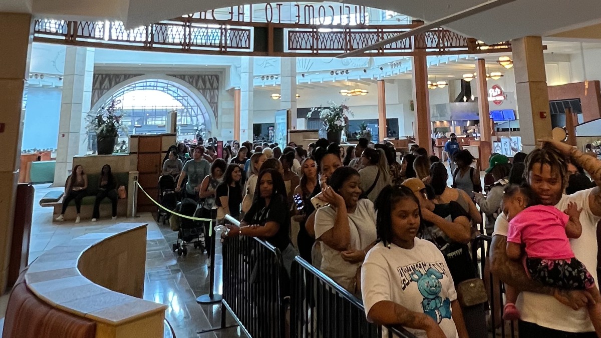 Massive Lines At Shein Pop-up Store In Plano, Texas - Local Profile