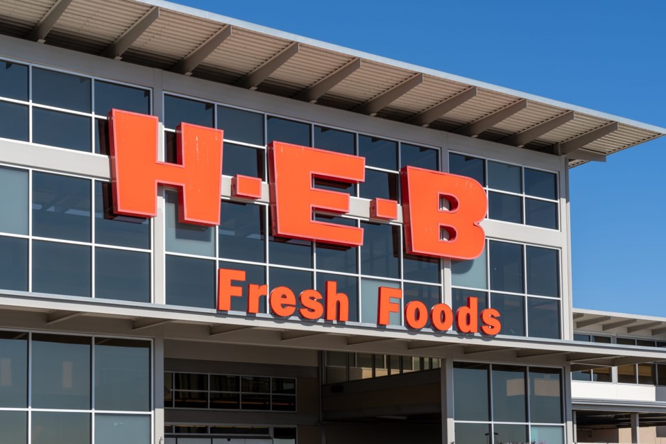 Pearland,,Texas,,Usa,-,March,1,,2022:,Closeup,Of,H-e-b