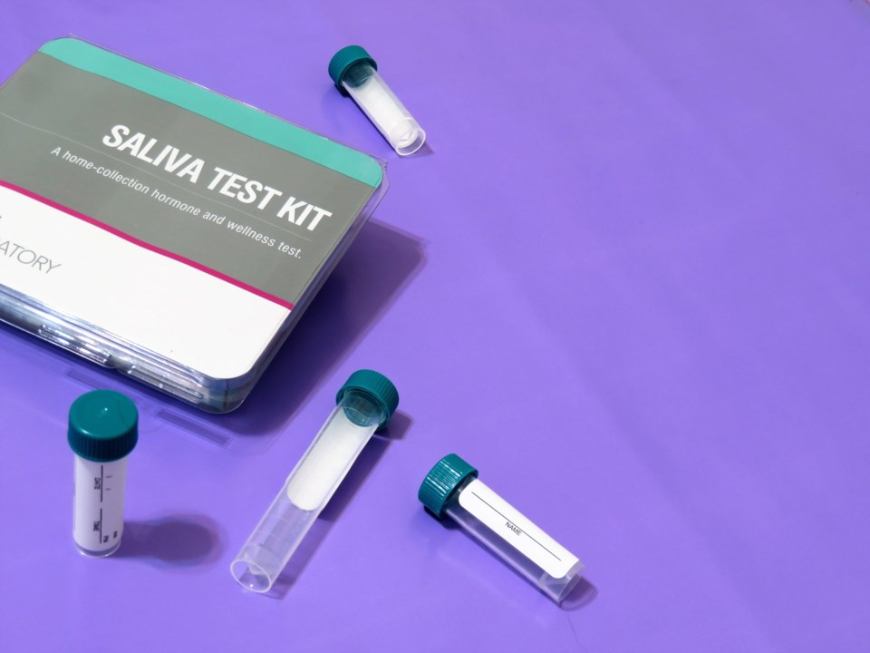 A,Horizontal,Image,Of,A,Saliva,Test,Kit,From,A