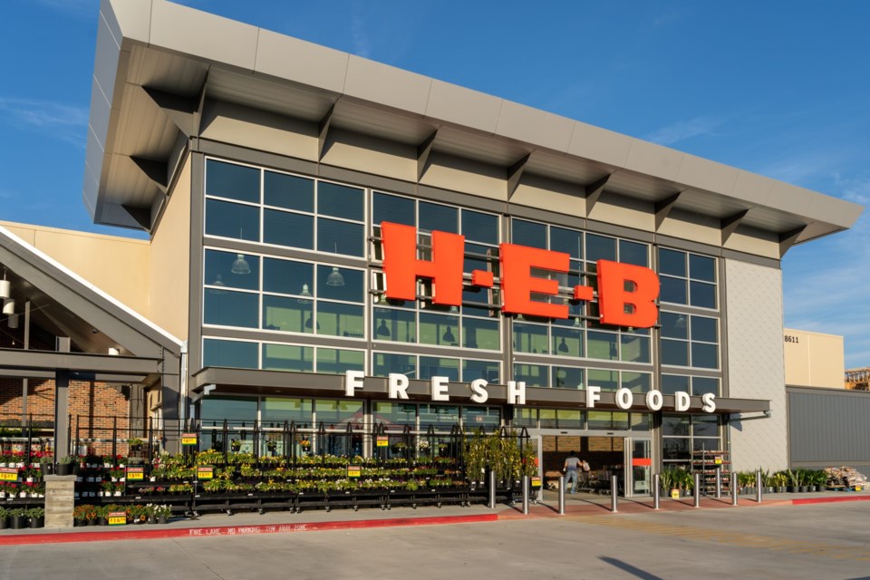Houston,,Texas,,Usa,-,March,3,,2022:,A,H-e-b,Supermarket