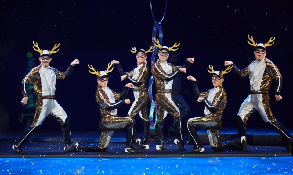 Holiday show by Cirque du Soleil