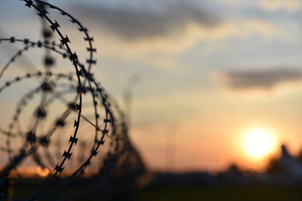 Barbed,Wire,Of,Prison,Fence