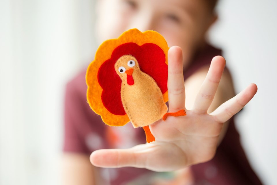 Craft,For,Kids.,Diy,Felt,Turkey,For,Thanksgiving,Day.,Create