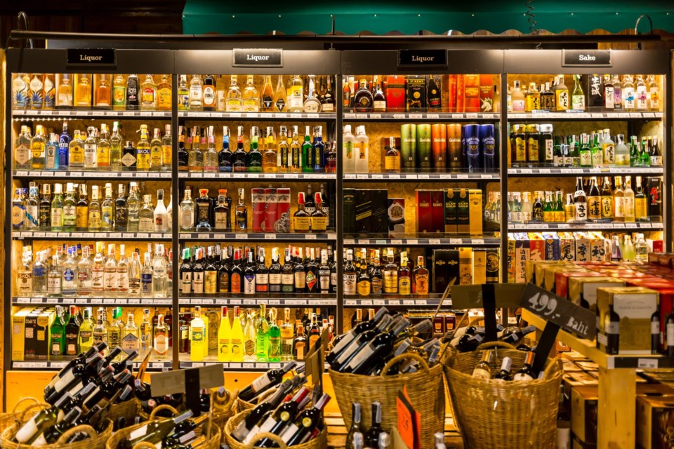 Bangkok,,Thailand,-,March,13,,2016:,Liquors,Spirits,Wine,Shop