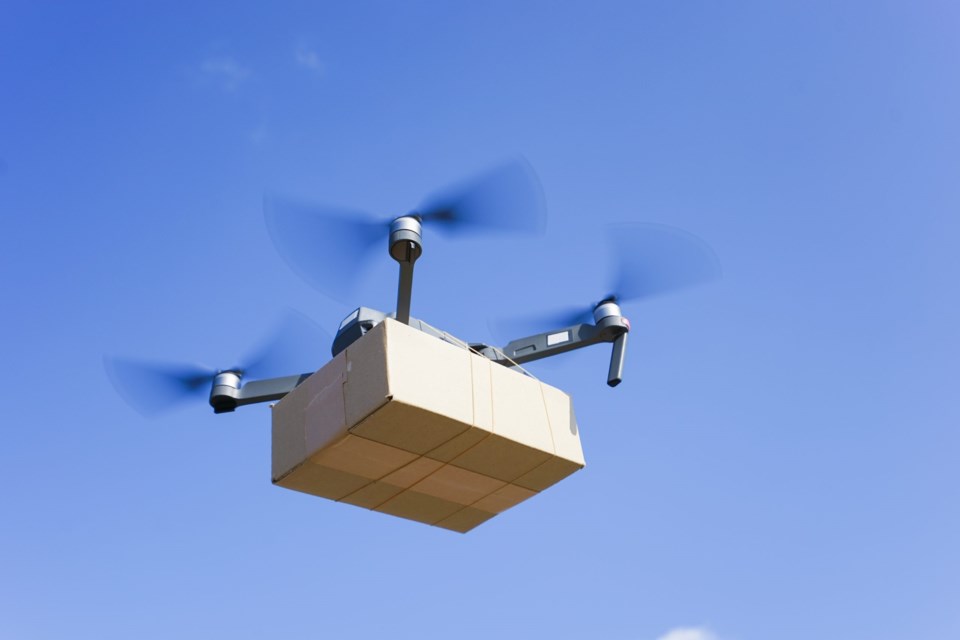 Drone,For,Air,Delivery
