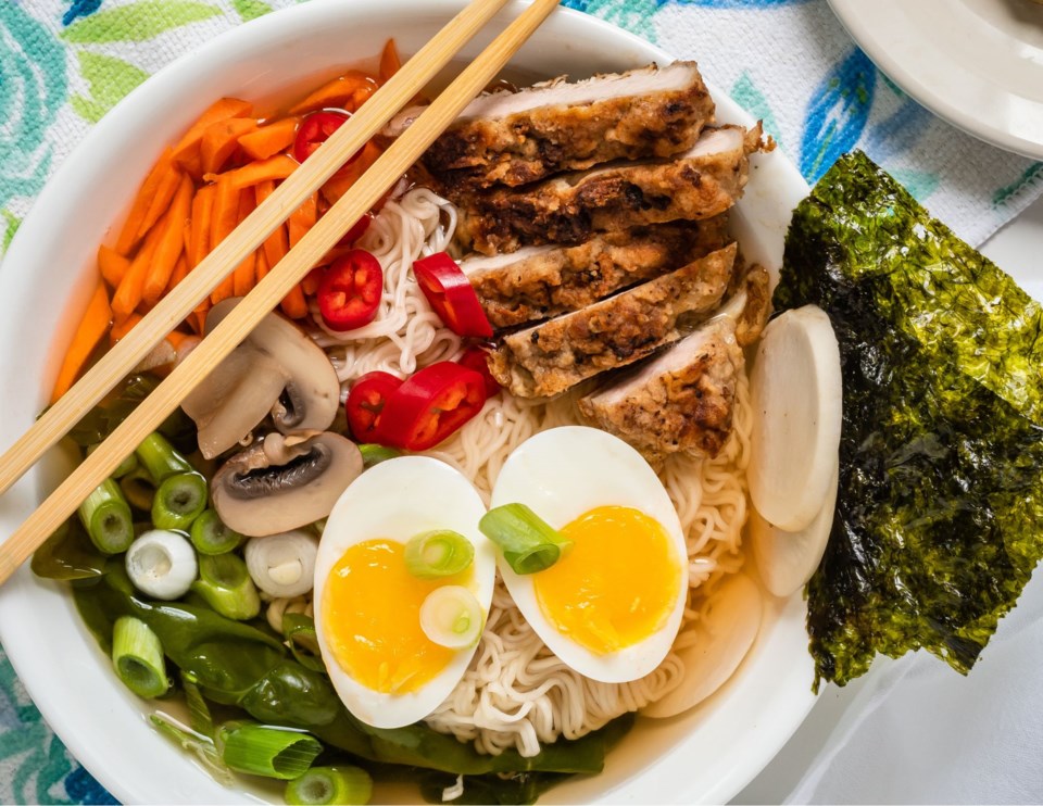 Emmitt’s Build Your Own Super Ramen Bowl