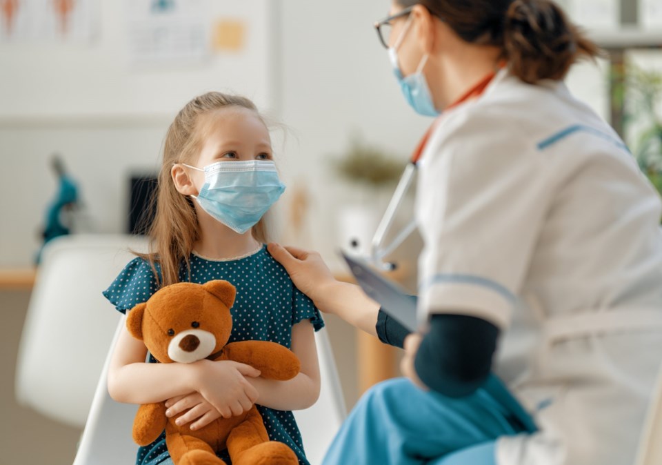 Doctor,And,Child,Wearing,Facemasks,During,Coronavirus,And,Flu,Outbreak.