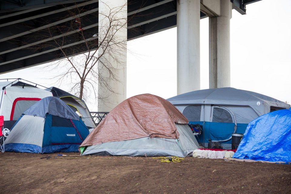 Portland,,Or,-,February,27,,2016:,Homeless,Camps,With,Tents