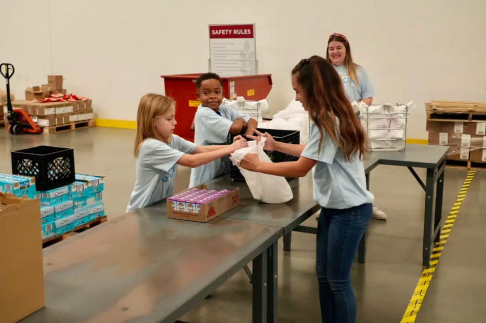 North Texas Food Bank Kids Camp