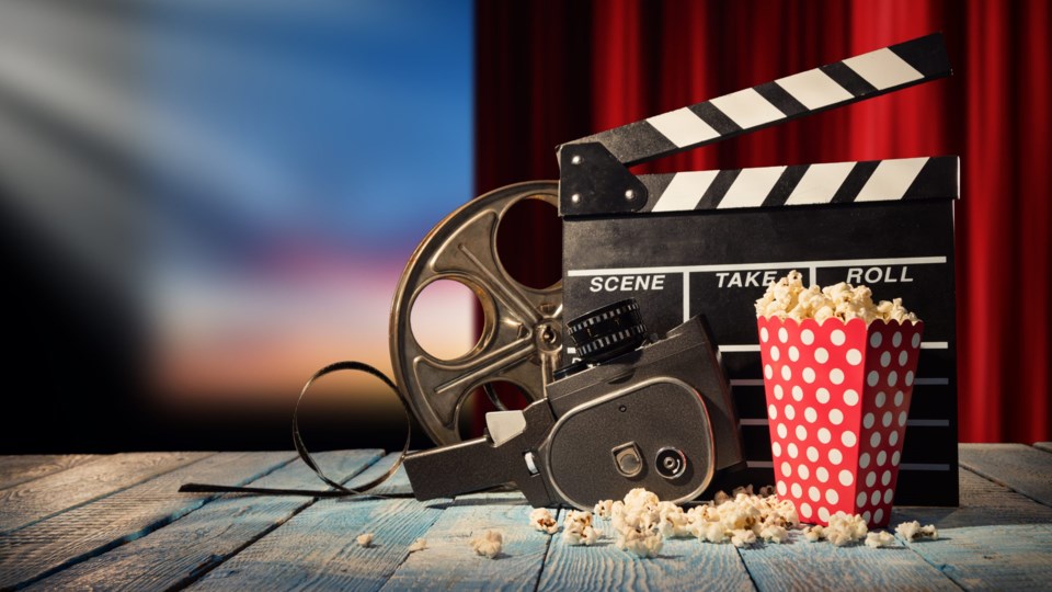 Movie night in the weekend