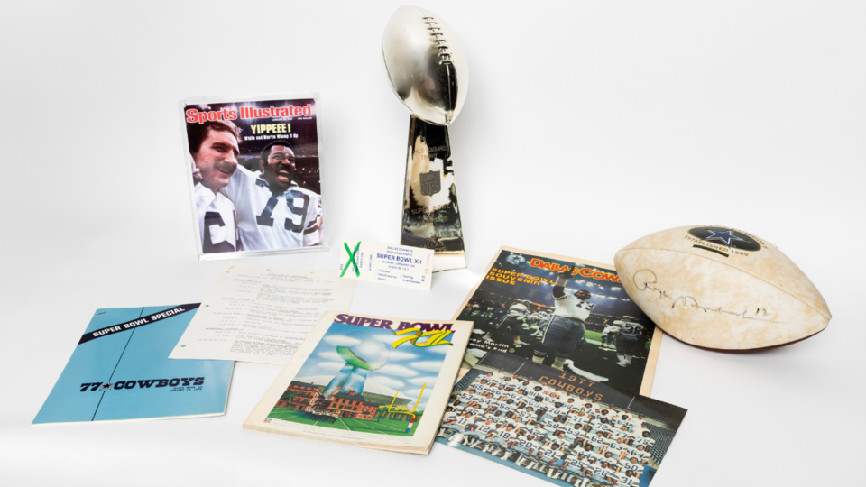 Dallas Cowboys memorabilia