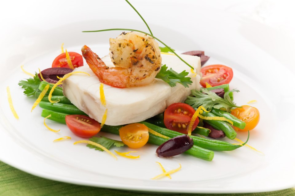 Poached halibut. Photo: Bochkarev Photography | shutterstock