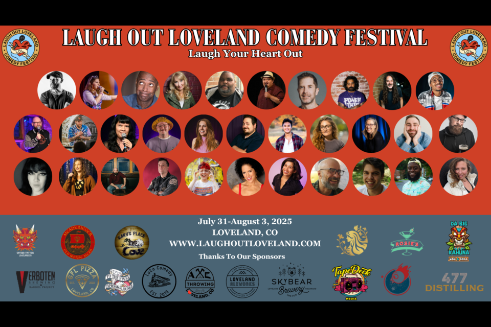 Laugh Out Loveland Comedy Festival Banner