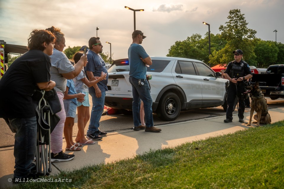 The City of Longmont celebrated National Night Out, an annual, nationwide event, from 5 p.m. to 7 p.m. on August 5 in Garden Acres Park. The event was held in order to promote police-community partnerships and neighborhood camaraderie.