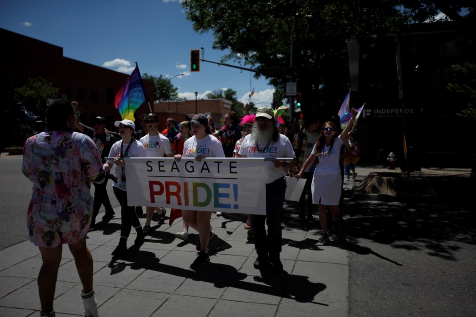 Longmont's 2022 Pride celebration on June 11, 2022.