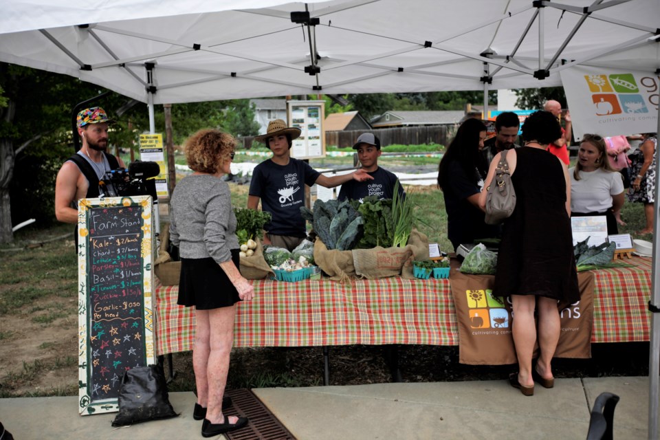 The new Growing Gardens farmstand at the Longmont YMCA offers organic produce at an affordable price for the community.