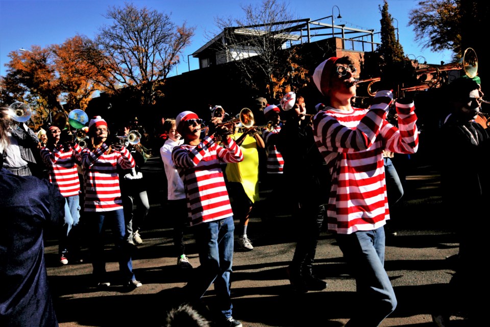 Longmont Halloween Parade down Main Street on Oct. 29, 2022.