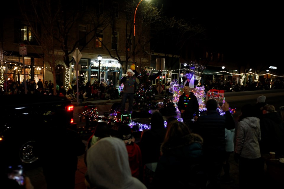 Longmont Lights parade on Dec. 10, 2022.