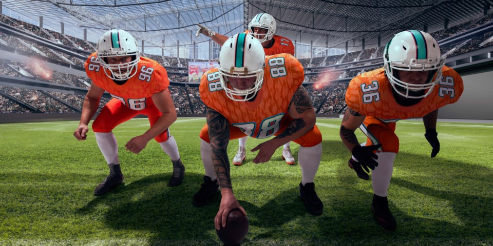 american-football-player-professional-stadium