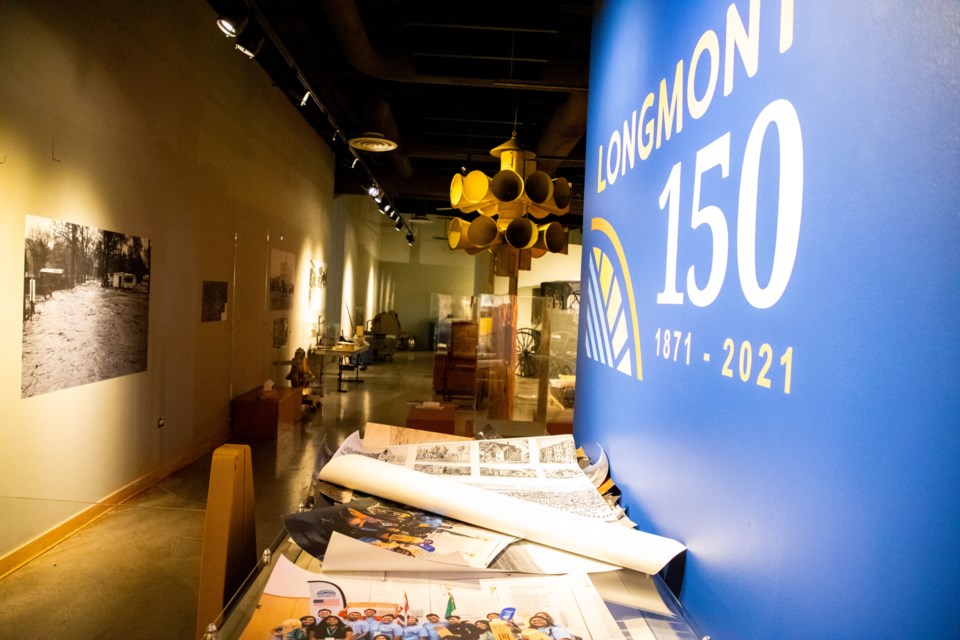 The Longmont Museum is busy preparing the 150th anniversary exhibition at the museum, bringing out artifacts and records from every era of Longmont's history.