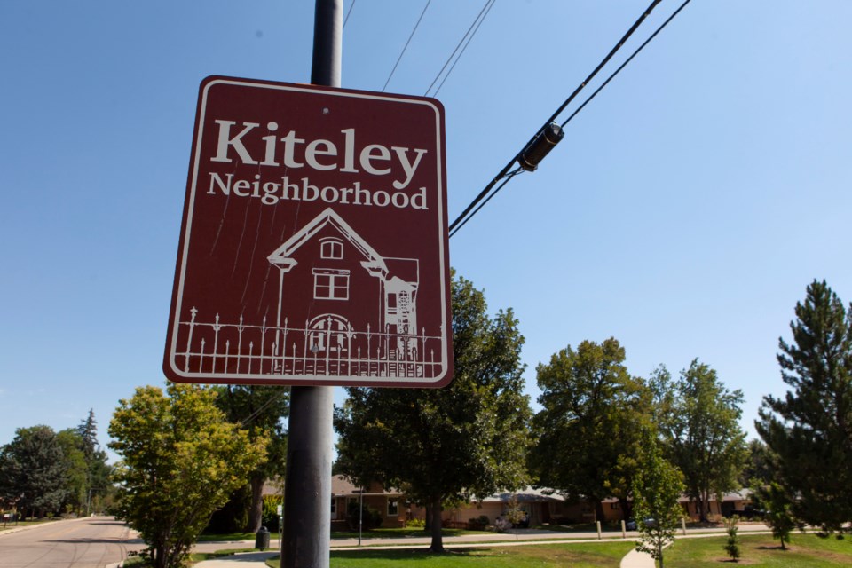 The Kitely Neighborhood in Longmont was awarded the Neighborhood Improvement Program(NIP) grant to add public art to Athletic Field Park. The public art, a painted basketball court and sidewalks, will be painted by volunteers Sept. 3-4. Photo by Ali Mai