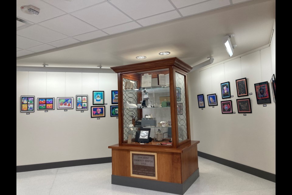 Mead Elementary School students have brightened a new extension of Longmont United Hospital’s Art Walkway with colorful, cheerful images.
