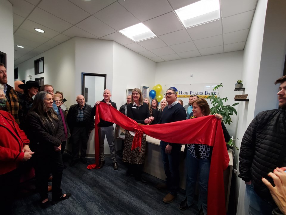 High Plains Bank’s second location marked with history and ribbon ...