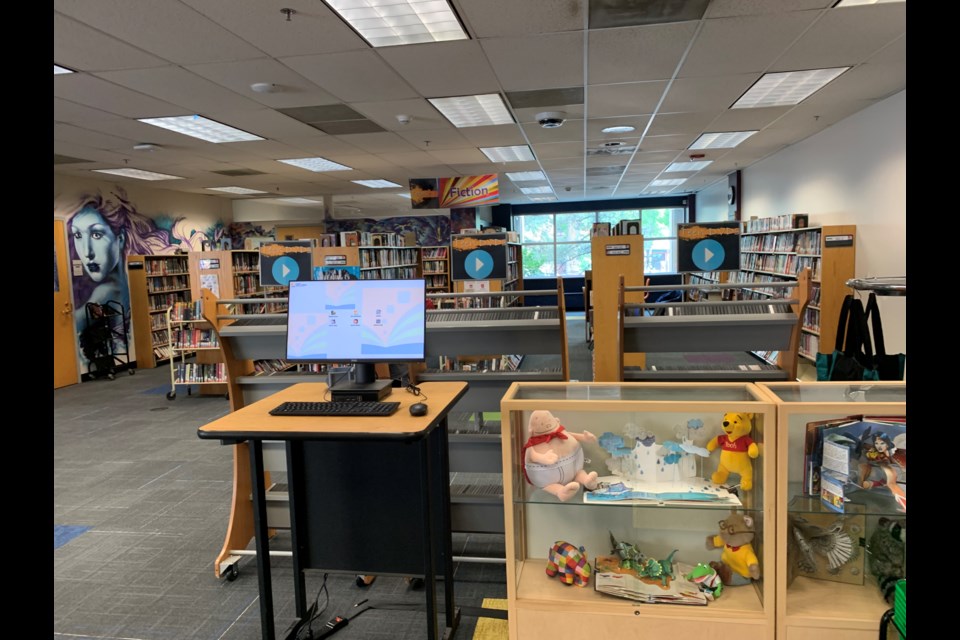 Teen space at Longmont Public Library