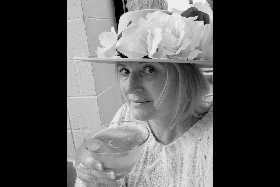  Lora Ann Bracken Langfahl created a hat for Mother's Day