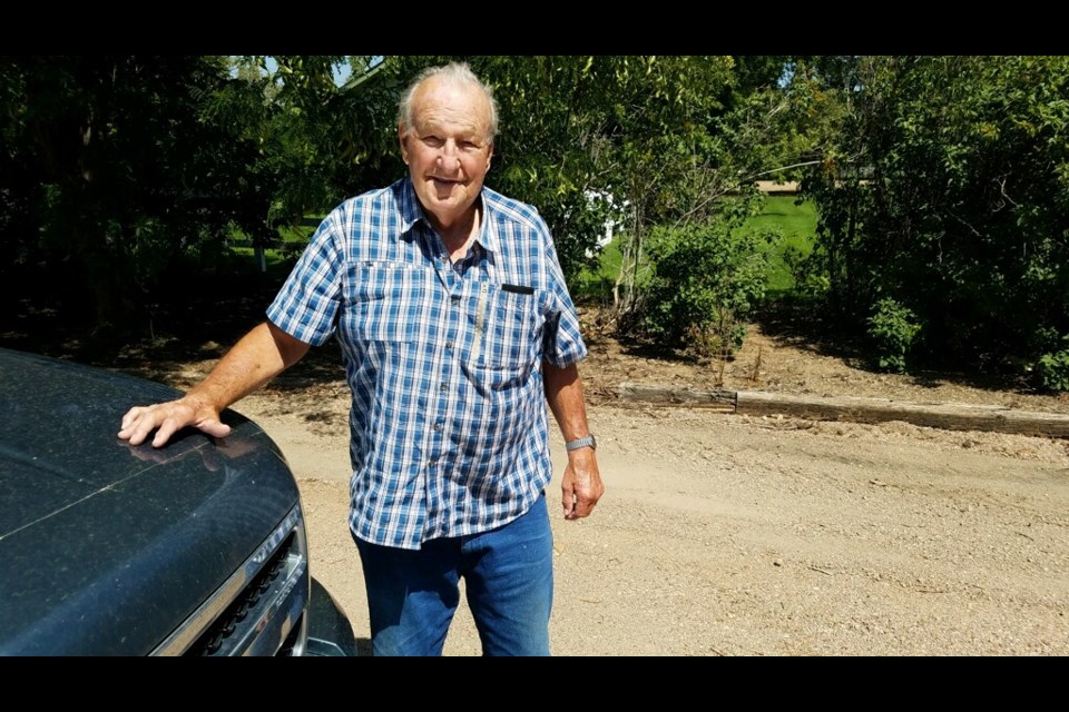 Conrad Hopp was one of the first to respond to Flight 629