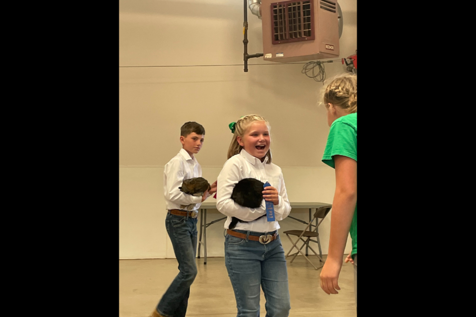 Students participating in Boulder County 4-H Club