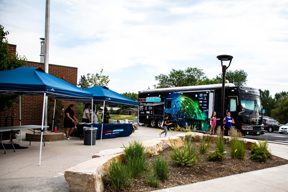 SVVSD's Mobile Innovation Lab was parked at Rocky Mountain Elementary on June 23 to support Share the NextLight.