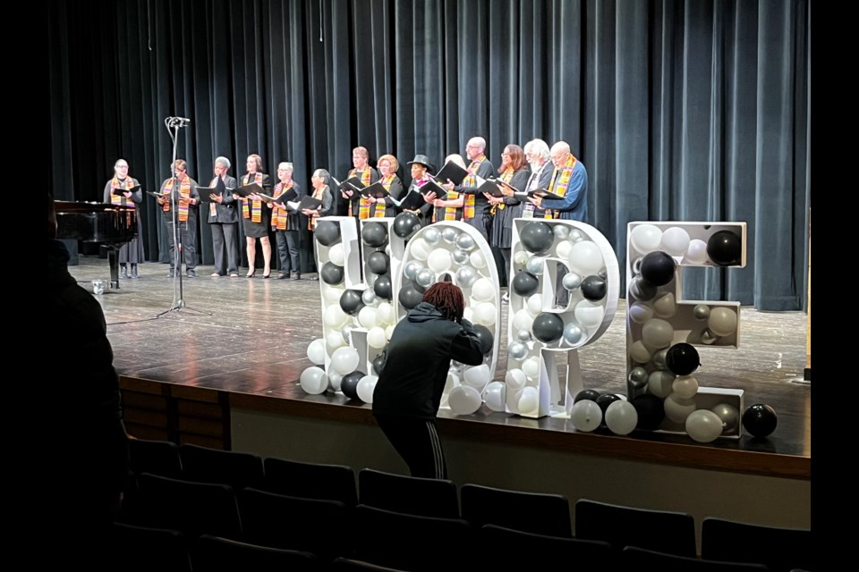 The Colorado Heritage Community Choir welcomed an auditorium full of people at the 2023 MLK celebration