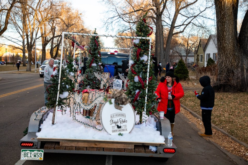 Thousands lined Main and Coffman streets to soak in the pageantry and holiday spirit during the annual Longmont Lights parade.
