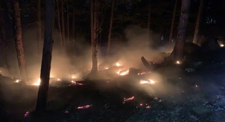 Carriage Hills fire