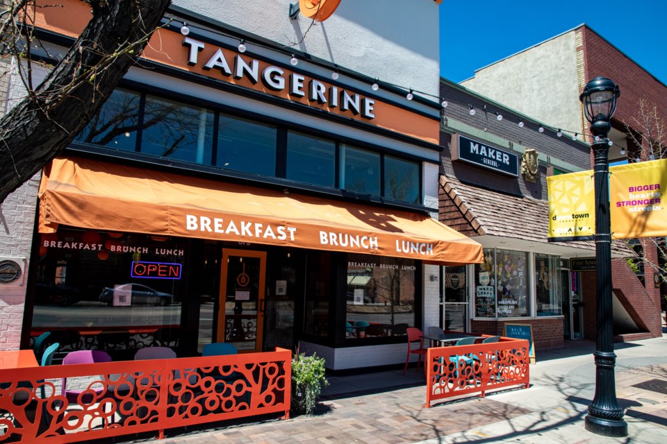 Tangerine's Longmont location has reopened on Main Street after closing in July 2020 due to the pandemic.