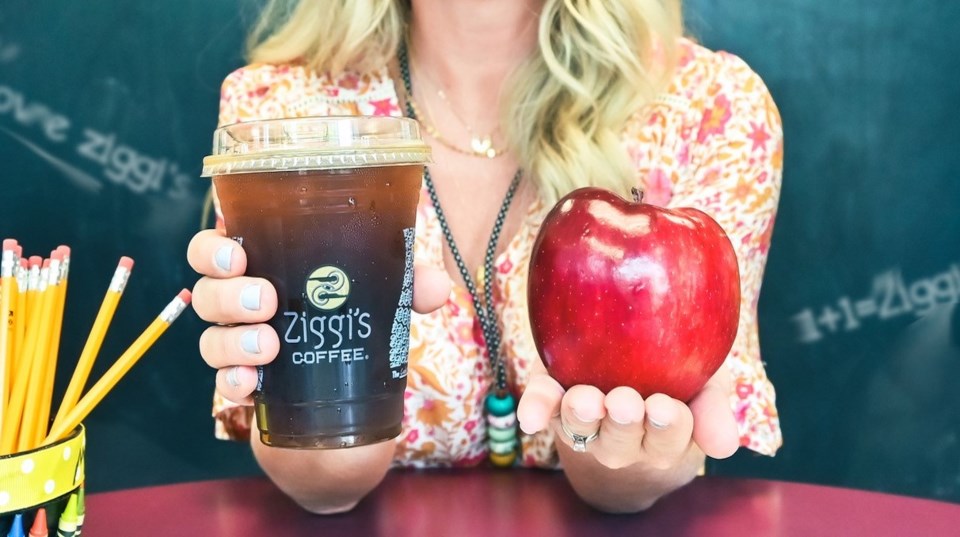ziggi's coffee_back-to-school discount photo