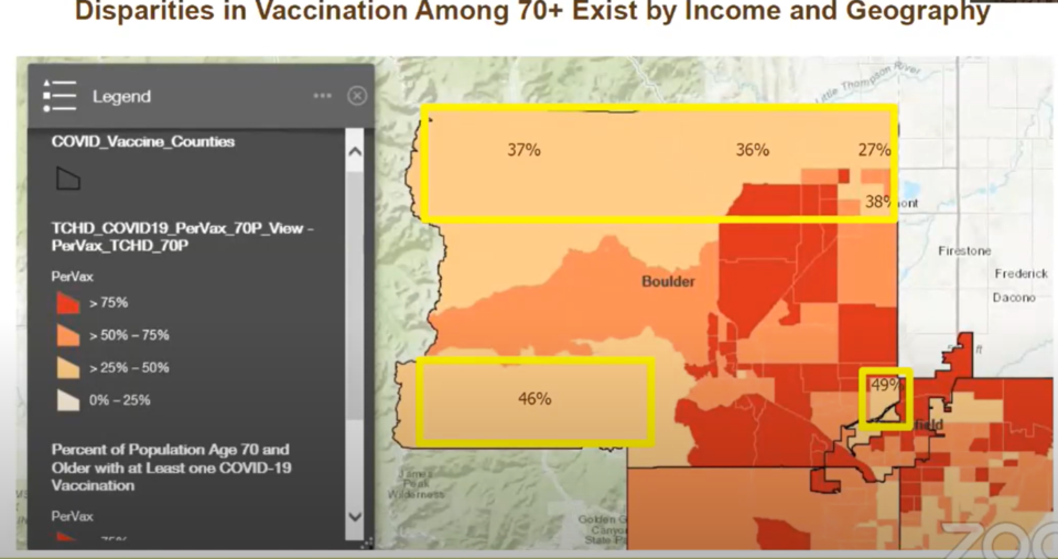 Boco disparities map