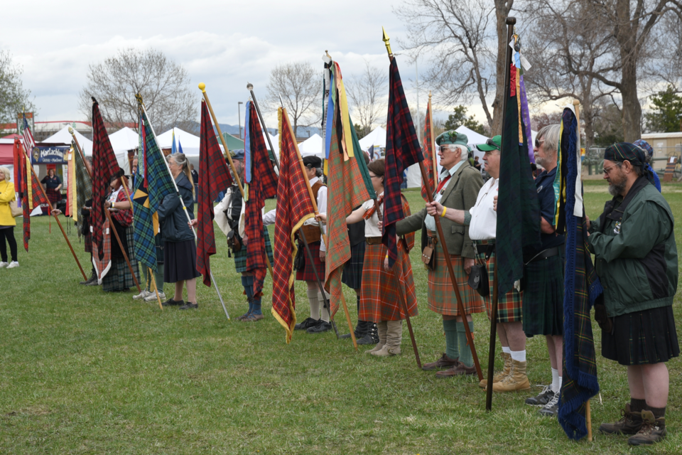 Photo of past Tartan Day festivities. 