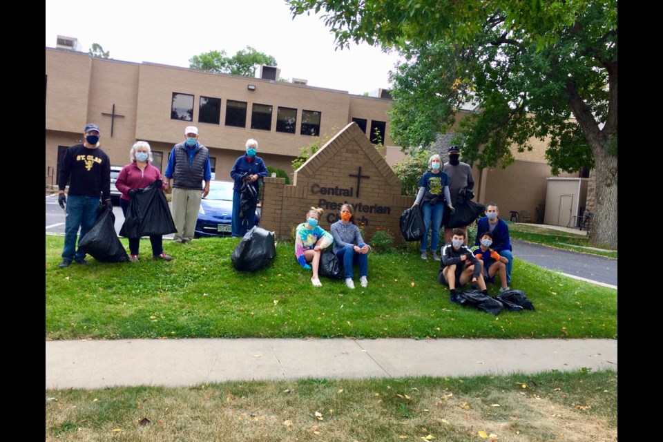 Green Up Clean up Fall event at Central Presbyterian Church