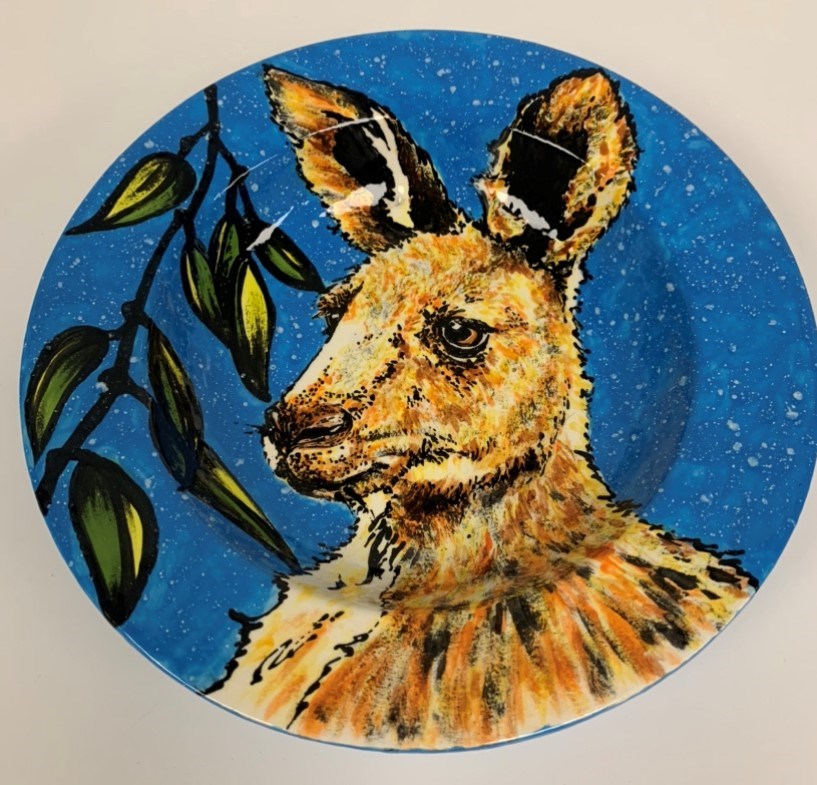 Kangaroo bowl by Megan LeSage